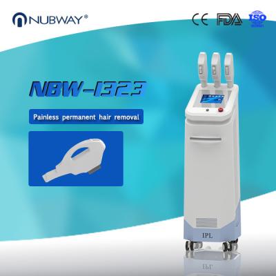 China Factory Price Vertical 3 handles Elight Laser IPL Hair Removal skin tightening Machine for sale