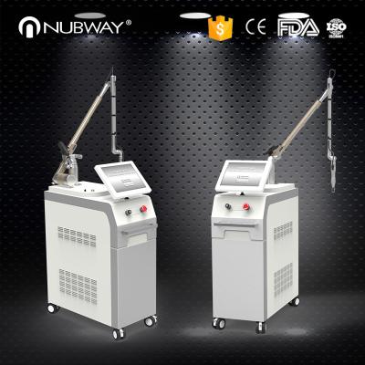 China 1064nm 532nm professtional  Q switch ND yag laser  tattoo removal machine for sale for sale