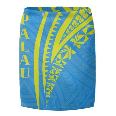 China Hot Selling Anti-Wrinkle Lungi For Men Print On Demand Republic Of Palau Printed Custom Lungi Islands Apparel Sarongs Pareo Vacation Lavalava for sale