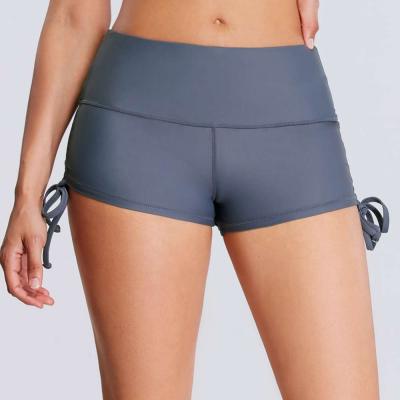 China NEW Design Anti-Static Yoga Shorts Women Fitness Custom Hot Selling Short Neon Gym Solid Patchwork Women Sports Wear Training Cord for sale