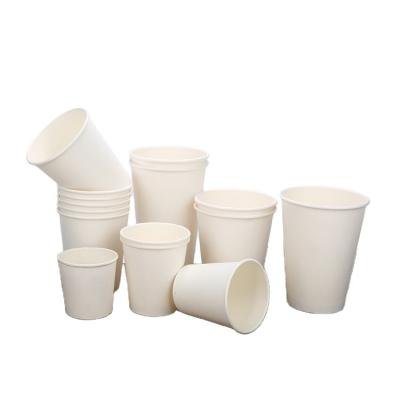 China Disposable Paper Coffee Factory Disposable Packaged And Customized Cup Printed Environmental Friendly Single Layer Ice Cream Cup for sale