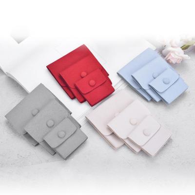 China 2019 Fashion Velvet Jewelry Ring Storage Bag Packaging Case for sale