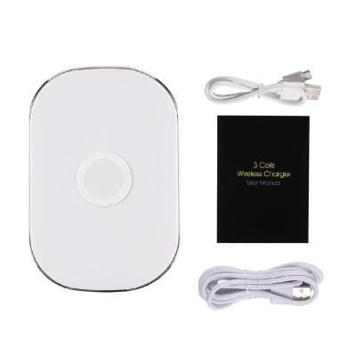 China T300 3-coils wireless charger for sale