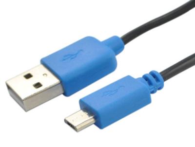 China Blue USB Charging & Syncing A Male to Micro 5 Pin Cable for sale