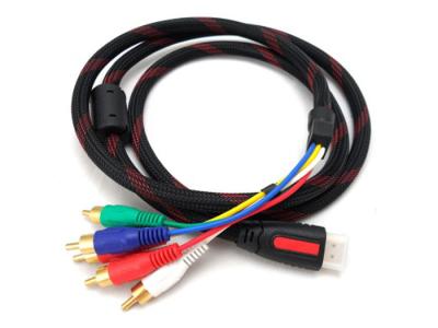 China HDMI to 5RCA Cable for sale