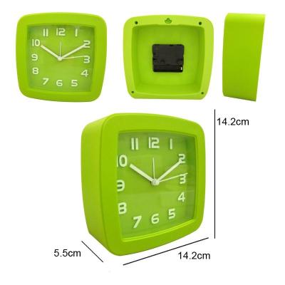 China Square Shape Alarm Clock for sale