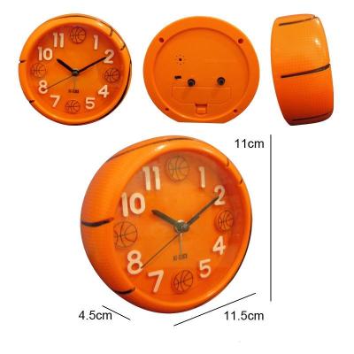 China Mini basketball shape alarm clock for sale