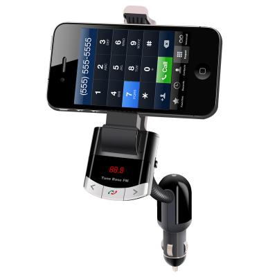 China Bluetooth FM Transmitter Car Kit phone Holder for sale