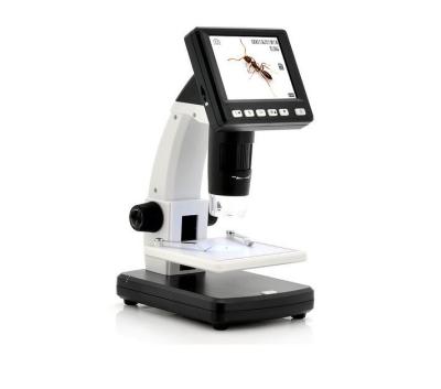 China 3.5 Inches Portable And Standalone 500x5M LCD Digital Microscope For High Definition Microscopic Observation for sale