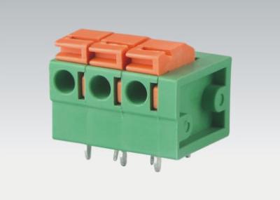 China GS142R-5.08 PCB Spring Terminal Blocks High Temperature Electric Connector for sale