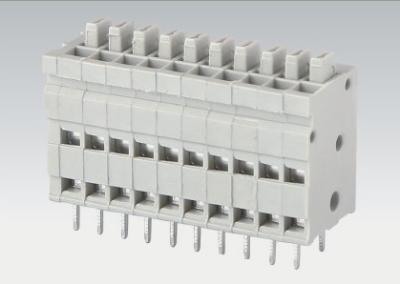 China GSWV-2.54 PCB Spring Terminal Blocks High Temperature Electric Connector for sale