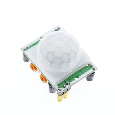 China HC-SR501 White+Green Adjust IR Pyroelectric Infrared PIR Motion Sensor Detector Module For Arduino for sale