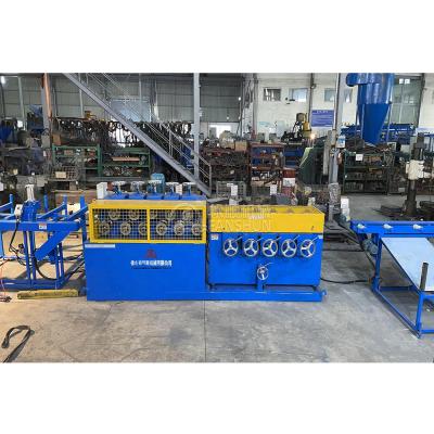 China Steel Bar Straightening Rod Straighten Machine For Brass Automatic Aluminum Alloy Steel Bar Horizontal-Vertical Cuttting 22 Wheel Metal Straightening Machine for sale