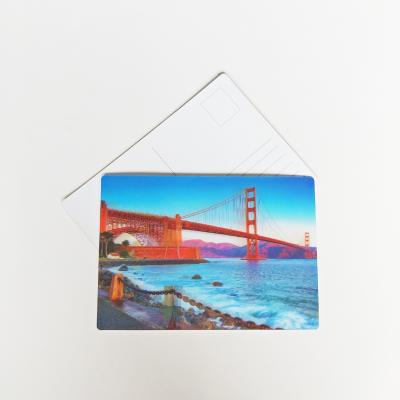 China wholesale 3D Customize High Quality 10*15cm Popular 3D PET Lenticular PP Postcard For Souvenir Traveling Gifts for sale