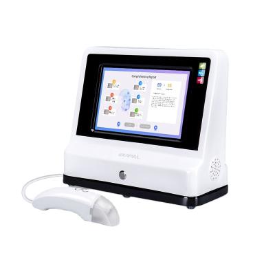 China Best Skin Wrinkle Analysis Skin Analyzer Digital Skin Analyzer Wifi Skin Analyzer With Handheld for sale