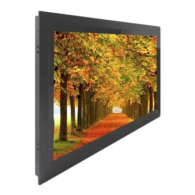 China Metal Case 10 Inch Wall Mount Touch Screen Advertising LCD Display Capacitive Open Frame for sale