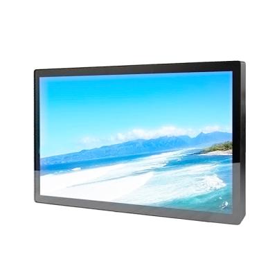 China Indoor 10.1 inch wall mount flat screen touch screen monitor with hdmi vga dvi usb for touch for sale