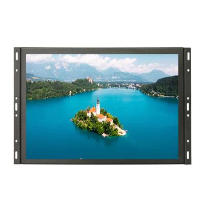 China 1000 nits 1920x1080 nits 1920x1080 display screen metal case full hd IPS screen metal case touch screen optional outdoor monitor open frame 15.6