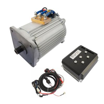 China Shinegle AC Motor Feature IP55 3kw Waterproof Motor Drive System Totally Enclosed For Fully Electric Trike Tricycle for sale