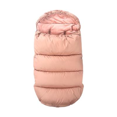 China Breathable Waterproof Sleeping Bag Footmuff Soft Baby 2 In 1 Stroller Removable Footmuffs Sleeping Bag For Strollers for sale