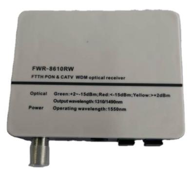 China FTTH fiber optic receiver for sale