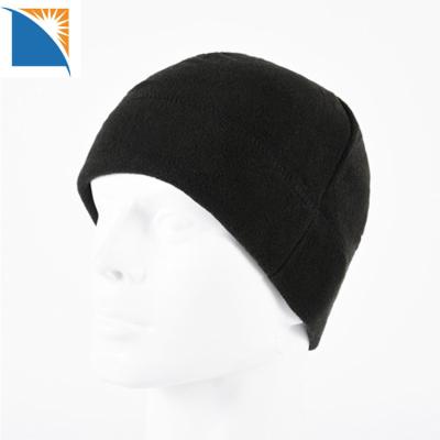 China Plain Men's Beanie Hats Outdoor Running Beanie Fleece Beanie Hats White for sale