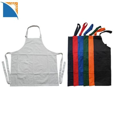 China Bulk Mats White Chef Apron Children's Baking Apron For Cooking Simple Cooking Classroom Apron Wholesale Kids for sale