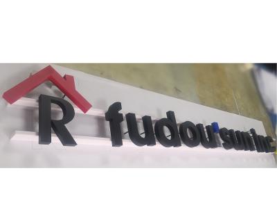 China Buildings Galvanized Flat Sheet Edge Letter Channel Letter fudou'suninc for sale