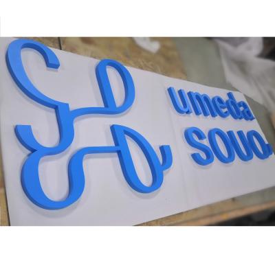 China Buildings Galvanized Flat Sheet Edge Letter Channel Letter umeda SOUQ for sale