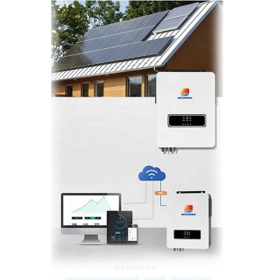 China Huaneng 10000w Home Solar Panel Kit Power Generator 5KW Off Grid 10kw Home Solar Power Systems for sale