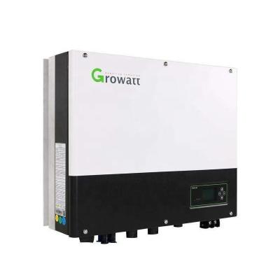 China Growatt 3KW 5kw 10kw Pure Sine Wave Solar Power Inverter 59x59x33cm Charging Controller Cheapest Hybrid Solar Inverter Prices for sale