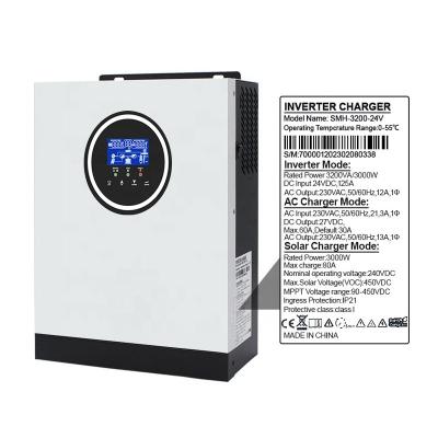 China Deye cheapest hybrid solar inverter 3kw 5kw 10kw with mppt charge controller 330x410x198mm for sale