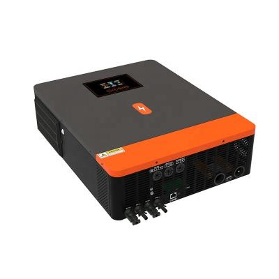 China Huaneng 2500W 10000W Inverter On Hoop Mppt Inverter Single Phase Hybrid Solar Inverters 274*254*138mm for sale