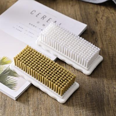 China Hand Laundry Brush Plastic (PBT) Soft Hair For Shoes And Clothes Cleaning for sale