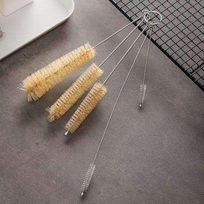 China Viable Straw Cleaning Brush Good for Residue Removal Bottle Tips Bottles Cups Small Slim Long Reach Mouths for Gaps for sale