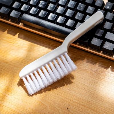 China Slot Stocked Cleaning Brush For Window Grooves Dead Spots Keyboard Duster Plastic Soft Hair Small Brush for sale