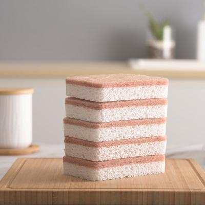 China Durable Scouring Pad Household Dish Washing Microfiber Sponge for sale