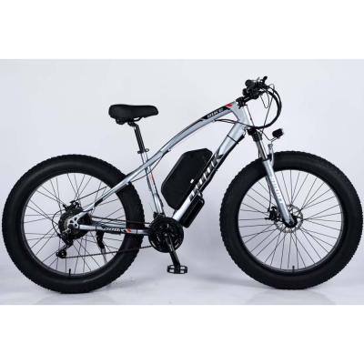 China Steel Ready To Board Electric Bike 500W Mid Motor Gold Snow Maker Electric Bike for sale