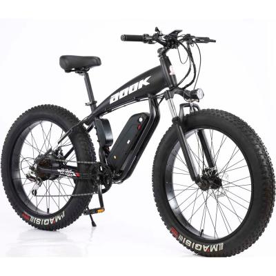 China Aluminum Alloy 26 Inch Tire Electric Bike 48V Bike For Travel Postage 1000W Snow Free Bicycle for sale