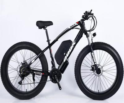 China HUAQIA Full Suspension Fat Bike Electric Snow E-Bike HQEF-801 Children Obesity Non-Foldable Fat Snow Steel Electric Bike for sale