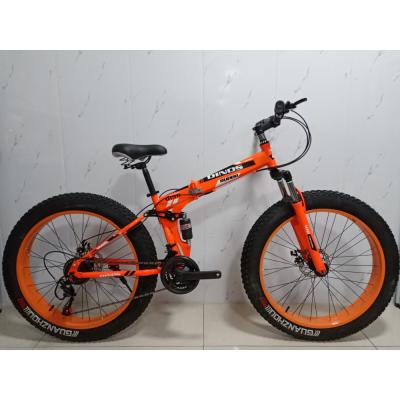 China Wholesale Adult MTB Moutain Mountain Bike HUAQIA Full Suspension Down Hill Bicycle 26 Inch 21 Speed ​​Range Snow Bike for sale