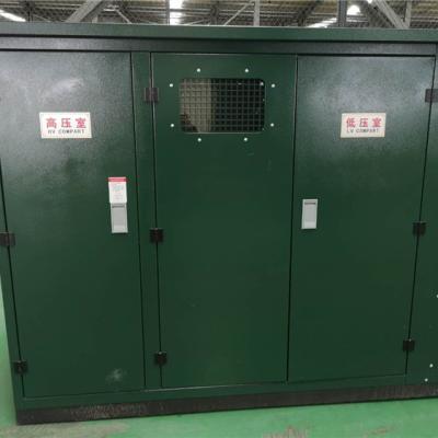 China Support Customization Single Box Shaped Villas Distribution System Luxurious Substation for sale