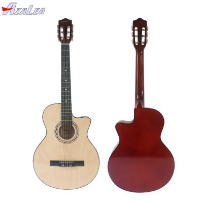 China Basswood Cheap Price Best 38 Inch Beginner Classic Classical Guitar For Beginners Practice for sale