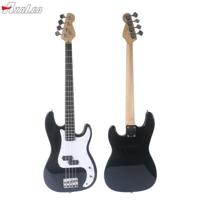 China High Quality Electric Musical Instruments 4 String Bass Guitar Solid Wood Pickups Low Price for sale