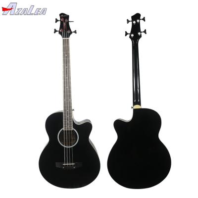 China Basswood Cheap Price Electric Bass Acoustic Bass Guitar 4 Strings for sale