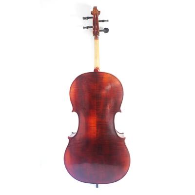 China High end professional handmade solid fir flame maple solid airframe with bow bags roson for sale