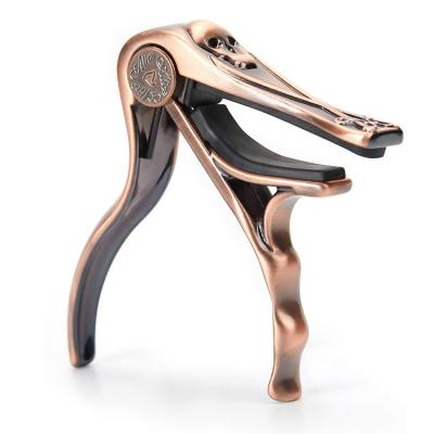 China Guitar capo A007H/PB advanced high quality purple bronze capo guitar accessories for acoustic guitar and classical for sale