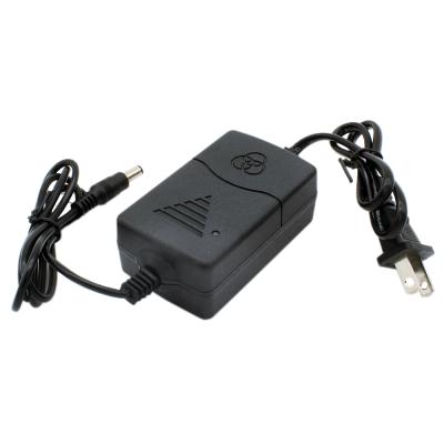 China Shenzhen Factory Direct Sales US/EU/CN Plug CCTV Power Two-wire 12V 2A 52*32*119mm Adapter for sale