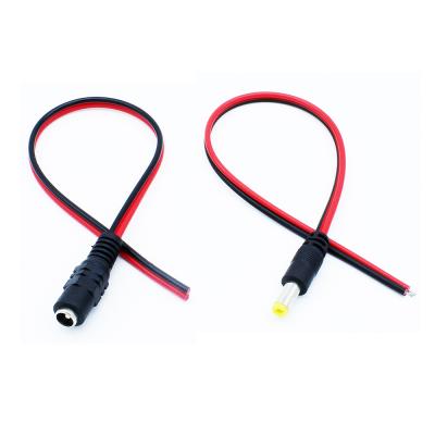 China Power 5.5x2.1mm / 5.5x2.5mm Connector 12V DC Power DC Male Female Cable for sale