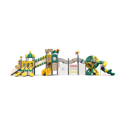 China Plastic Outdoor Playground Equipment Playground Galvanized Pipe+LLDPE Outdoor Slide Climbing for sale